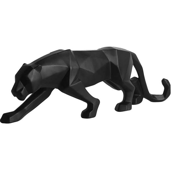 Matte Panther Sculpture